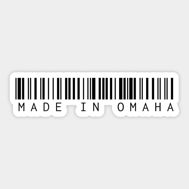 Made in Omaha Sticker by Novel_Designs